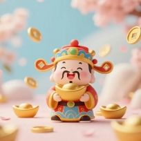 盘中升月o