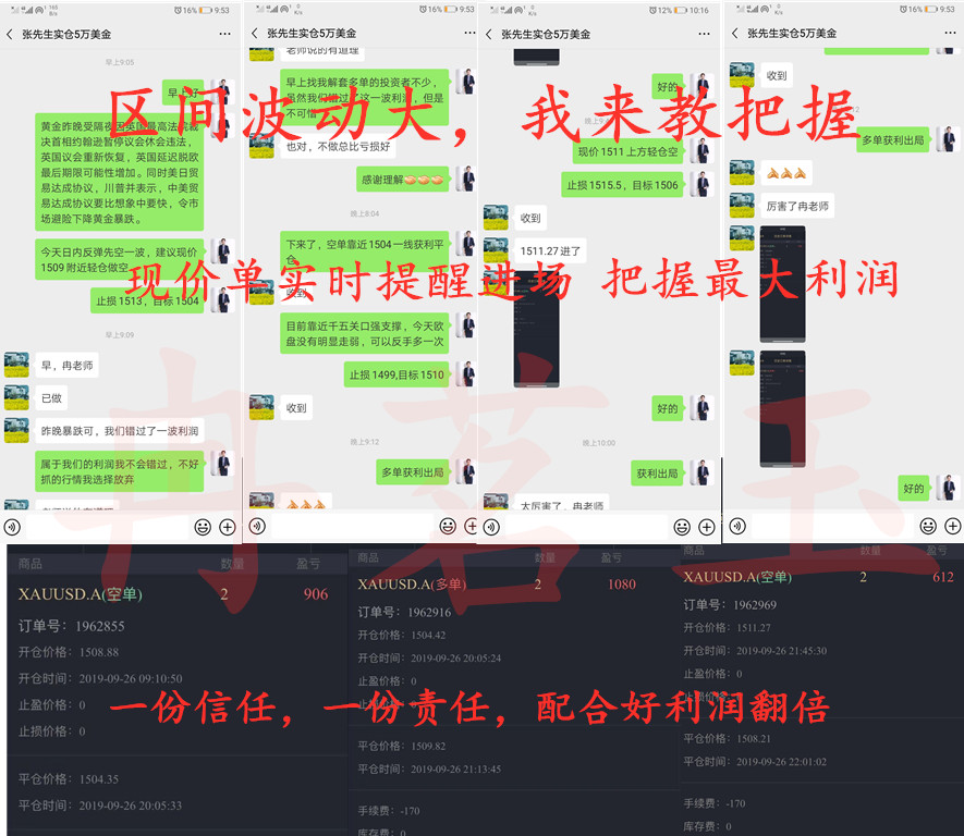 　冉茗玉：黄金四天现价单30点利润手到擒来,一月带你回本！266 / author:ranmingyu / PostsID:1487739