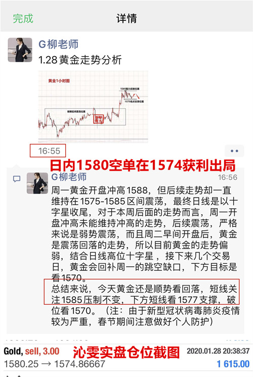 1.29黄金原油资讯：沁雯在，交易的结果不会差到哪里去380 / author:Liu Qinwen / PostsID:1534604