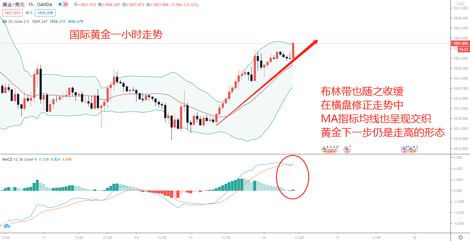 东盛：黄金如期破位，下一步继续看多10 / author:Dongsheng Caishi / PostsID:1588328