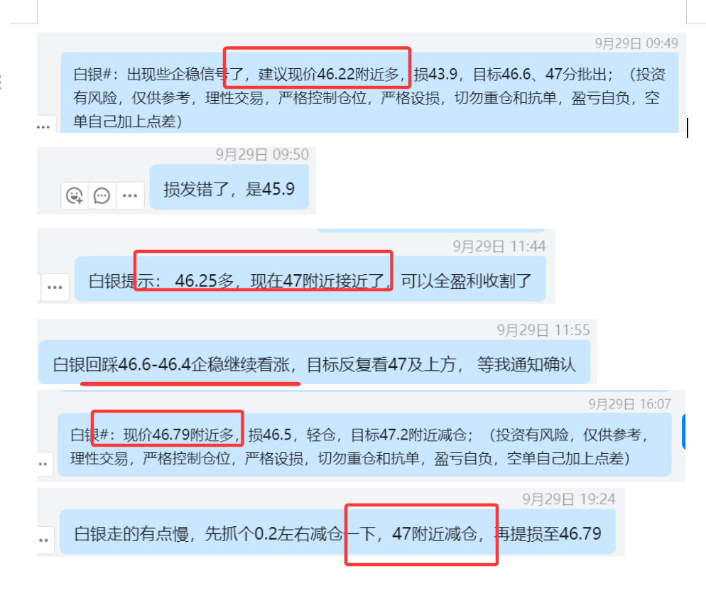 9.29 白银 46.25上多， 47附近全盈利、 46.79多，47附近盈利；.png