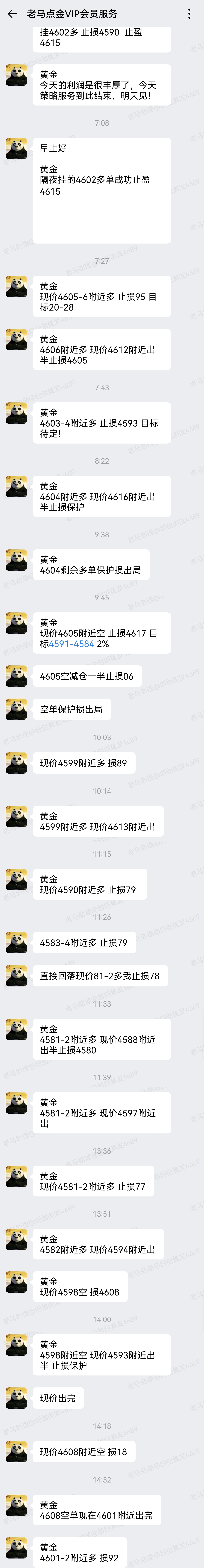 老马点金：15号黄金现价4605多，杜绝一切马后炮！