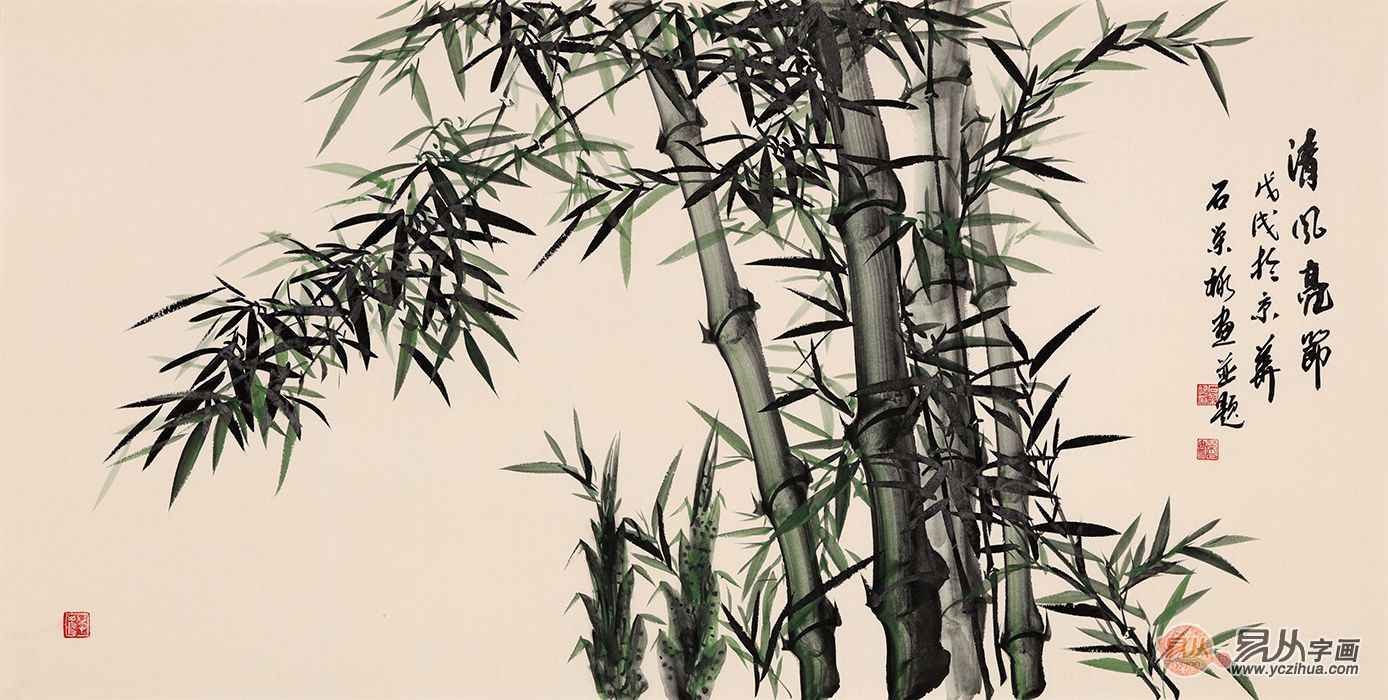 家居客厅挂字画 吉祥花鸟画是首选