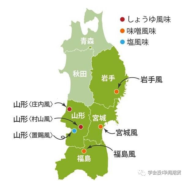 首先看看山形县在日本的地理位置你会发现,它地处日本海的中段,又有