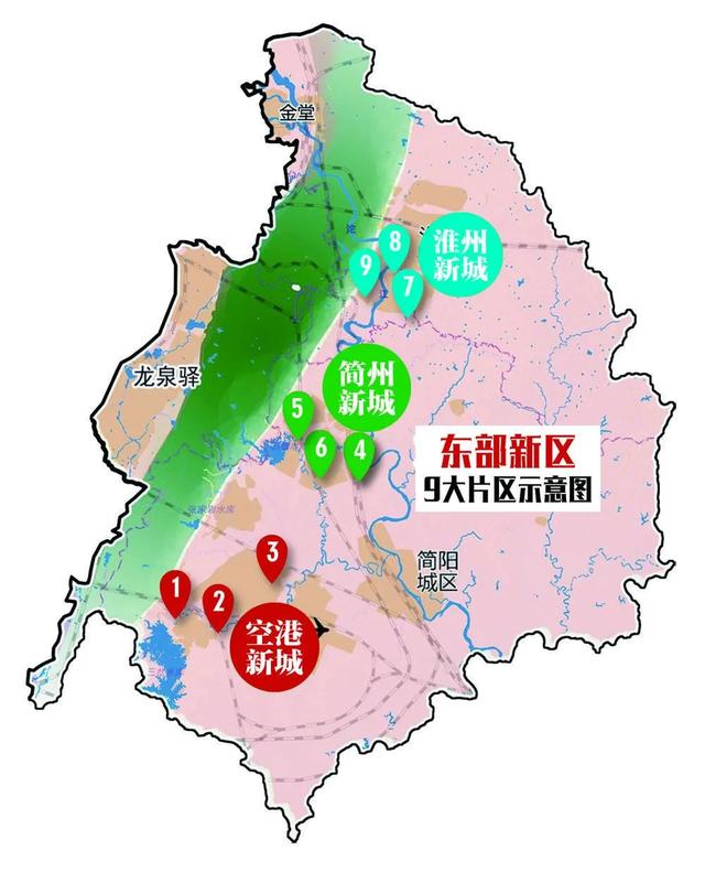 重磅成都東部新區終獲批覆哪些重點房企已暗中竊喜