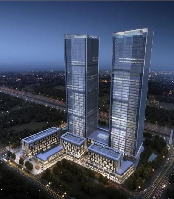 河西cbd封顶超高层写字楼,升龙集团升龙国际环球中心一线瞰江_中金