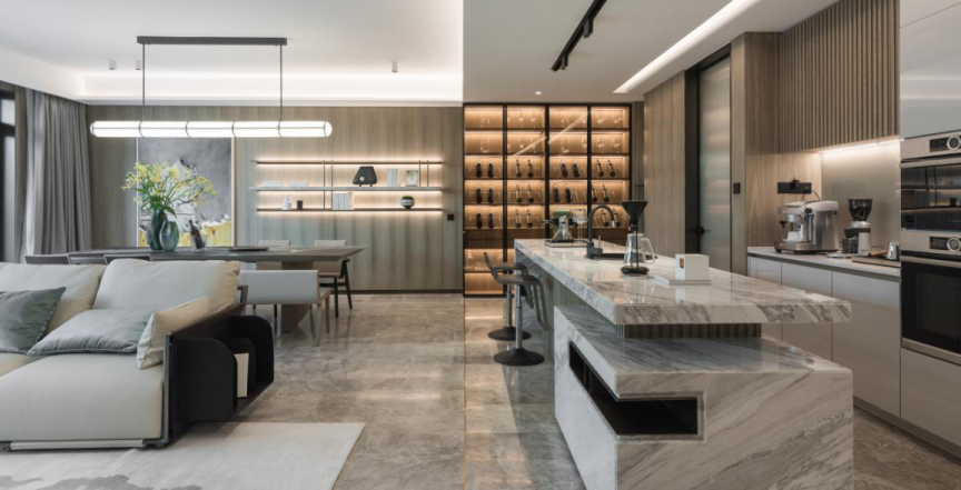 颐和府 样板间实景图04,可生长空间,对未来持动态思量颐和府认为,家是