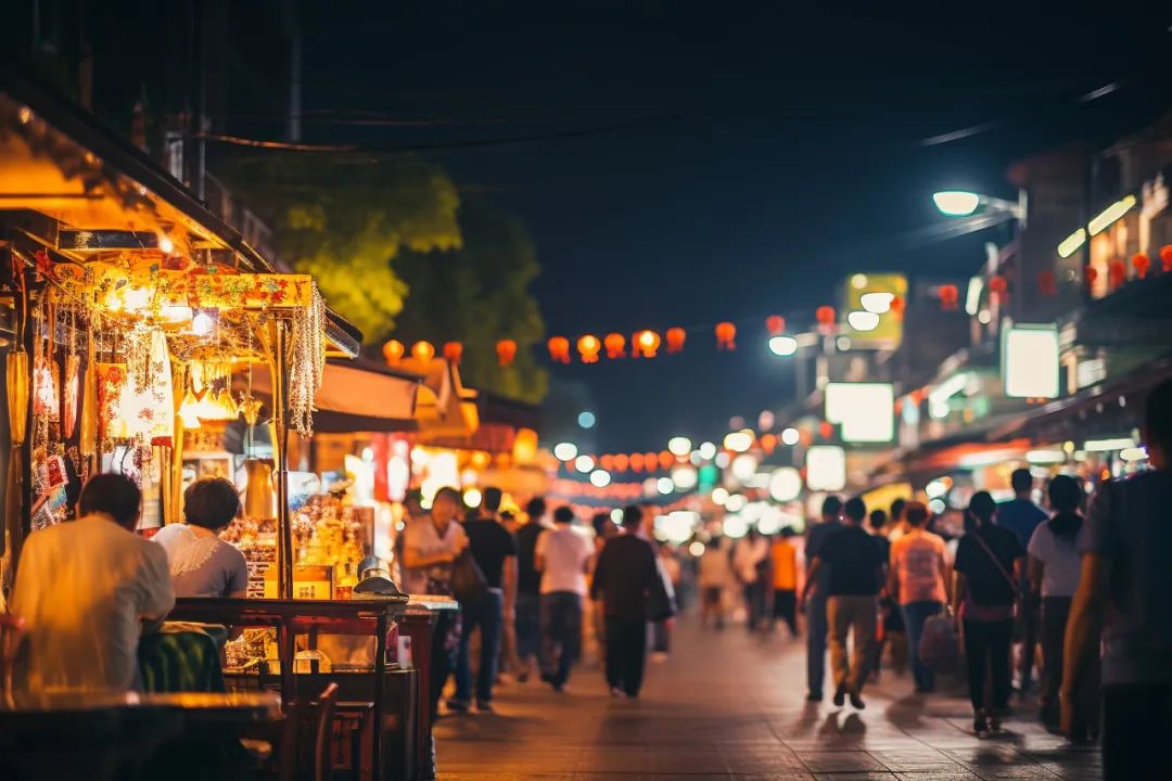 可能,比如出现了"凤凰古城夜景""秦淮河水上夜市""上海城隍庙夜市"等