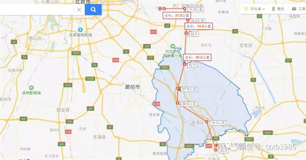 通武廊轻轨设站10座你猜会从哪里进入通州