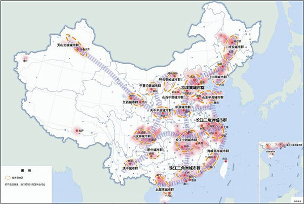 年3月出台的国家"十三五"规划纲要里,明确提出要"加快城市群建设发展"