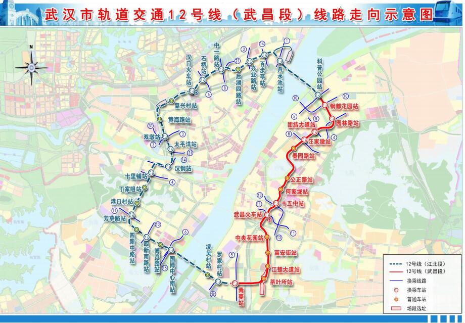 地铁14号线线路图武汉图片