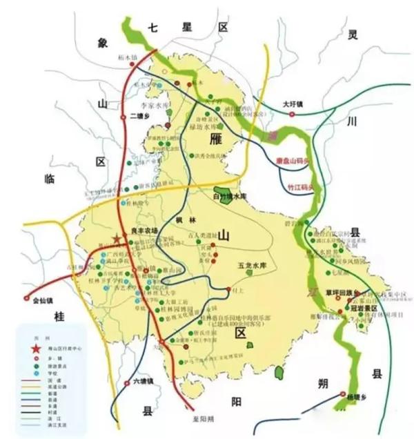 桂林市雁山区规划图图片