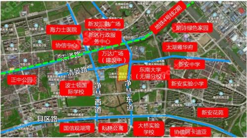 无锡新吴区产城融合擎领城市聚变近1200亩土地亮相