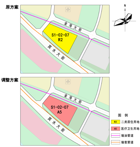 昌黎城區控制性詳細規劃20112030s1單元s10207地塊調整