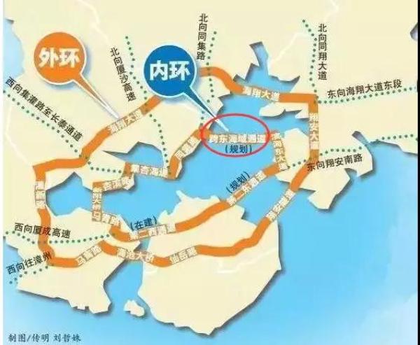 全长21.3公里!厦门将新增一座跨海通道!集美往来翔安将更加顺畅