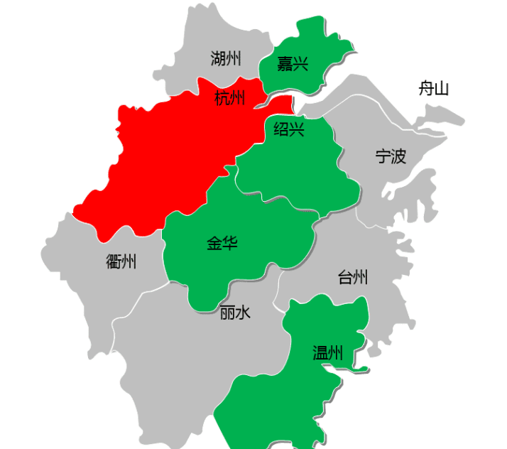 我们看一下地图上的分布.