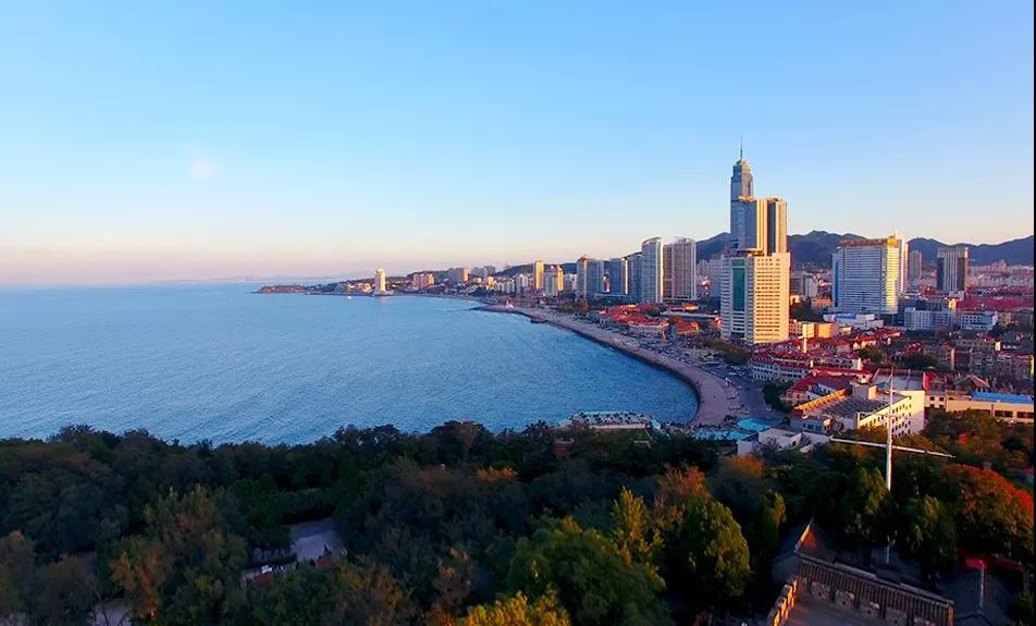 烟台城市风景图