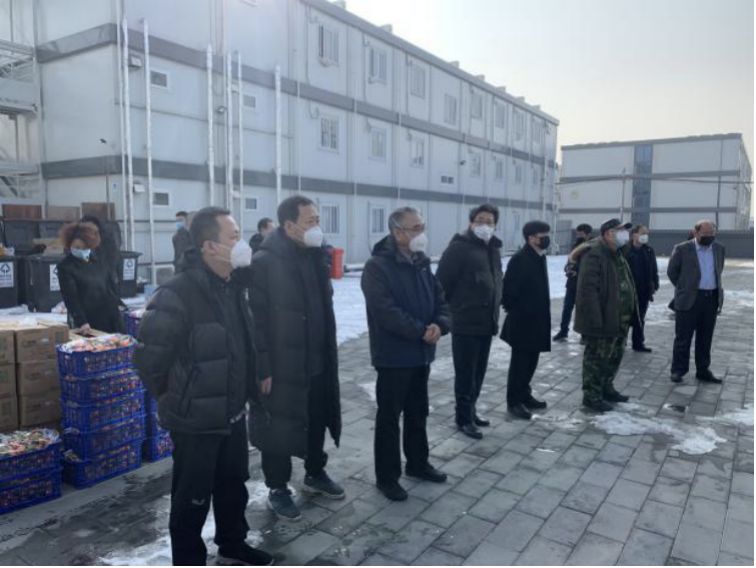 机关事务管理局副局长,宽沟会议中心主任李季带领宽沟会议中心领导