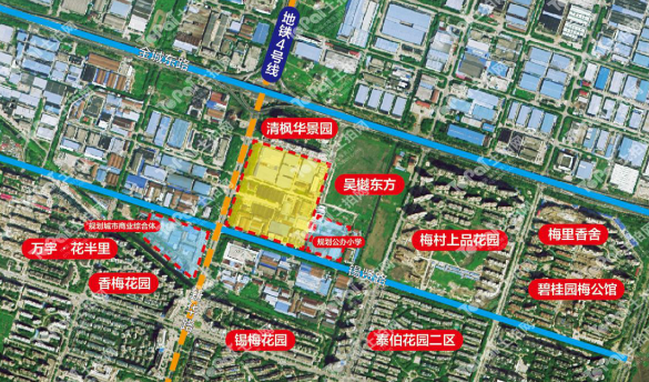 无锡新吴区规划图图片