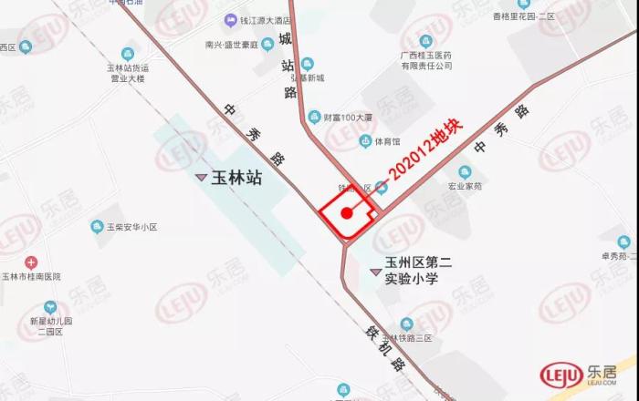 土拍預告 | 玉林火車站旁20畝地塊,明日3495萬起拍!