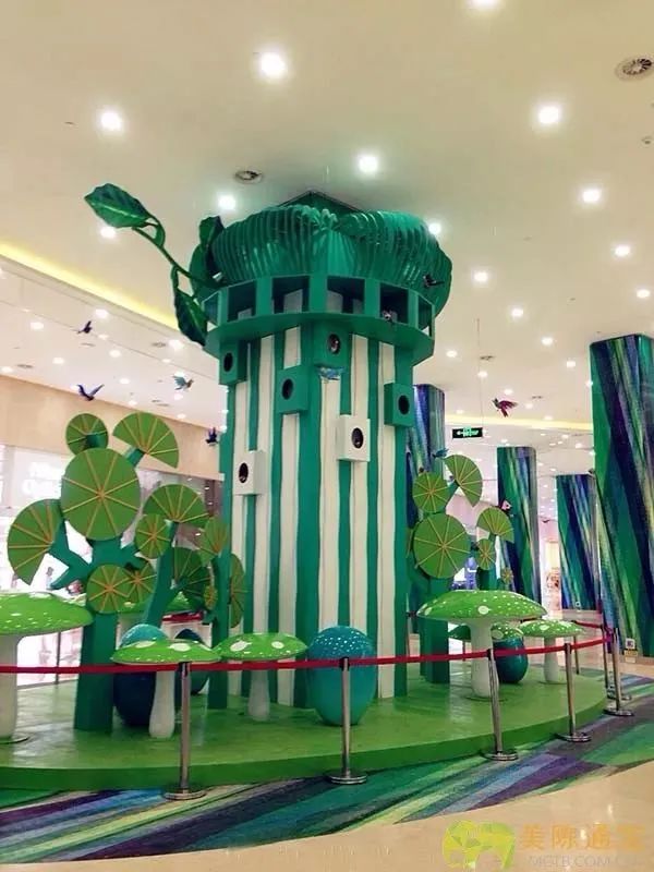 立柱累赘购物中心包柱的花样玩法