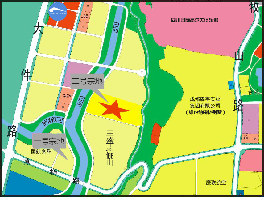 双流黄水153亩住宅用地将拍卖 起拍楼面地价7000元/㎡