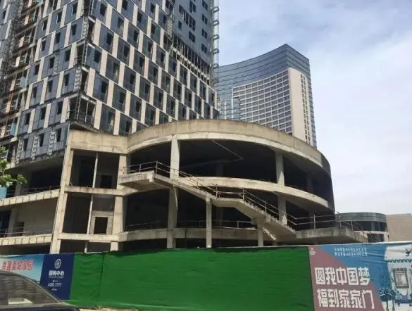 停工4年合肥国购广场二期"重生",三里庵迎来129米新地标