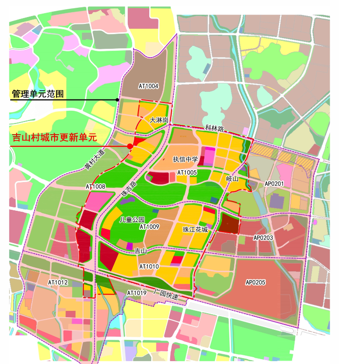 天河区华景新城规划图片