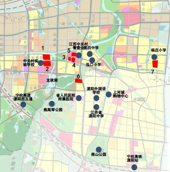 3225元/㎡起拍,配建1000平菜场,溧阳中关村挂牌商住地