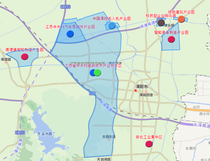 溧阳市中关村规划图图片