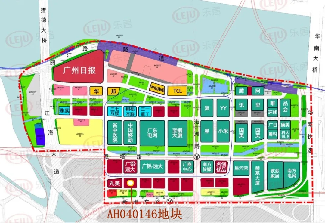 廣州超12億掛2宗地琶洲西區商地需引進企業總部