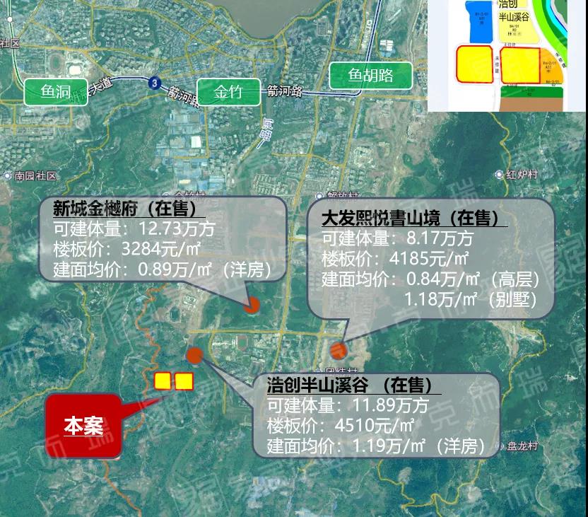 土拍快讯|中梁6.15亿竞得巴南高职城地块 楼面价4860元/㎡