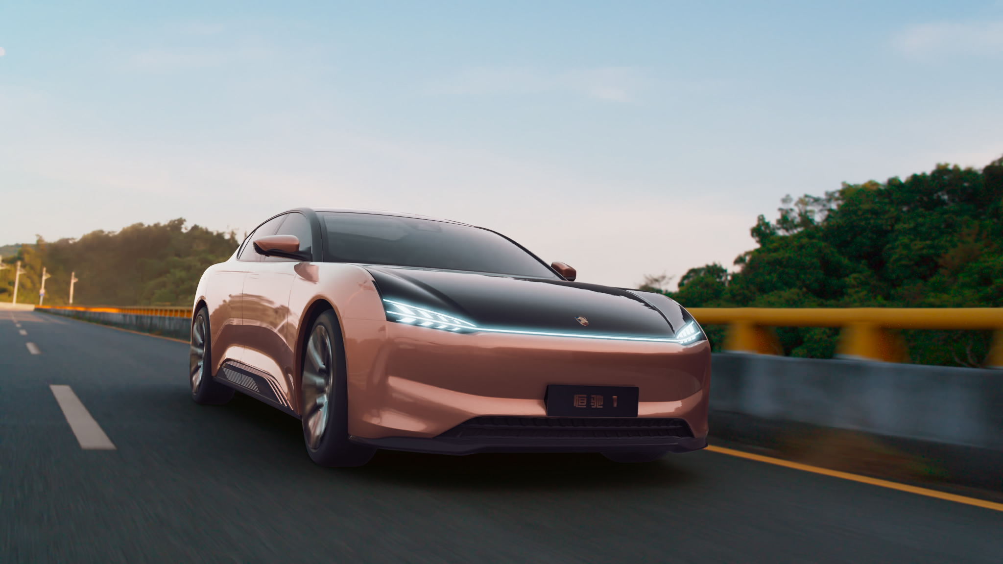 太炫酷恒驰汽车外型内饰大揭秘