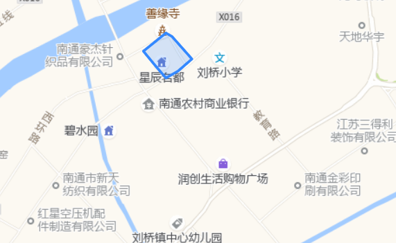 上海豪尔森通州地块规划出炉刘桥中学旁396套纯小高住区
