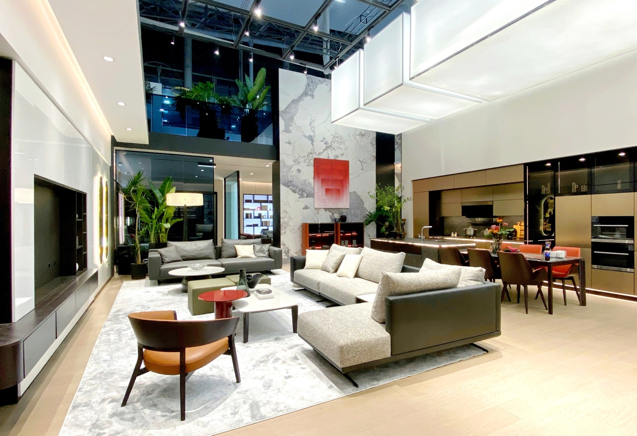 品牌新声丨曲美家居悦时20新品登陆中国建博会广州