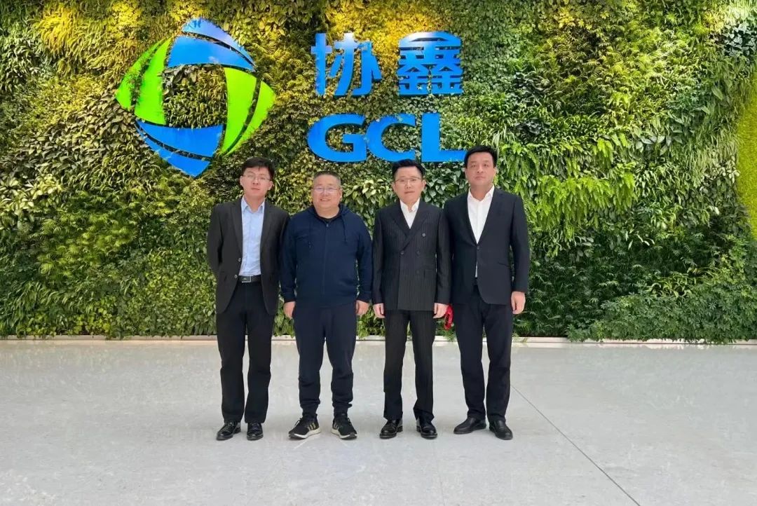 盘古智库常务理事单位协鑫集团总部调研,与执行董事长,盘古智库常务