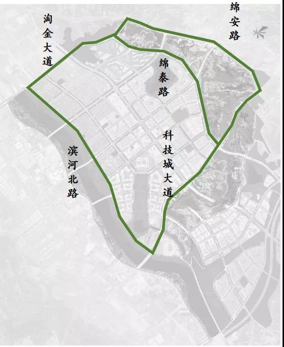 绵阳科技城新区景观概念规划