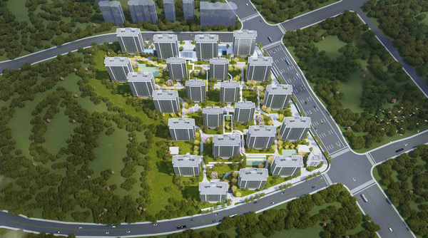拿地一个月,中海艮北新城项目规划公示,拟建造24幢高层建筑