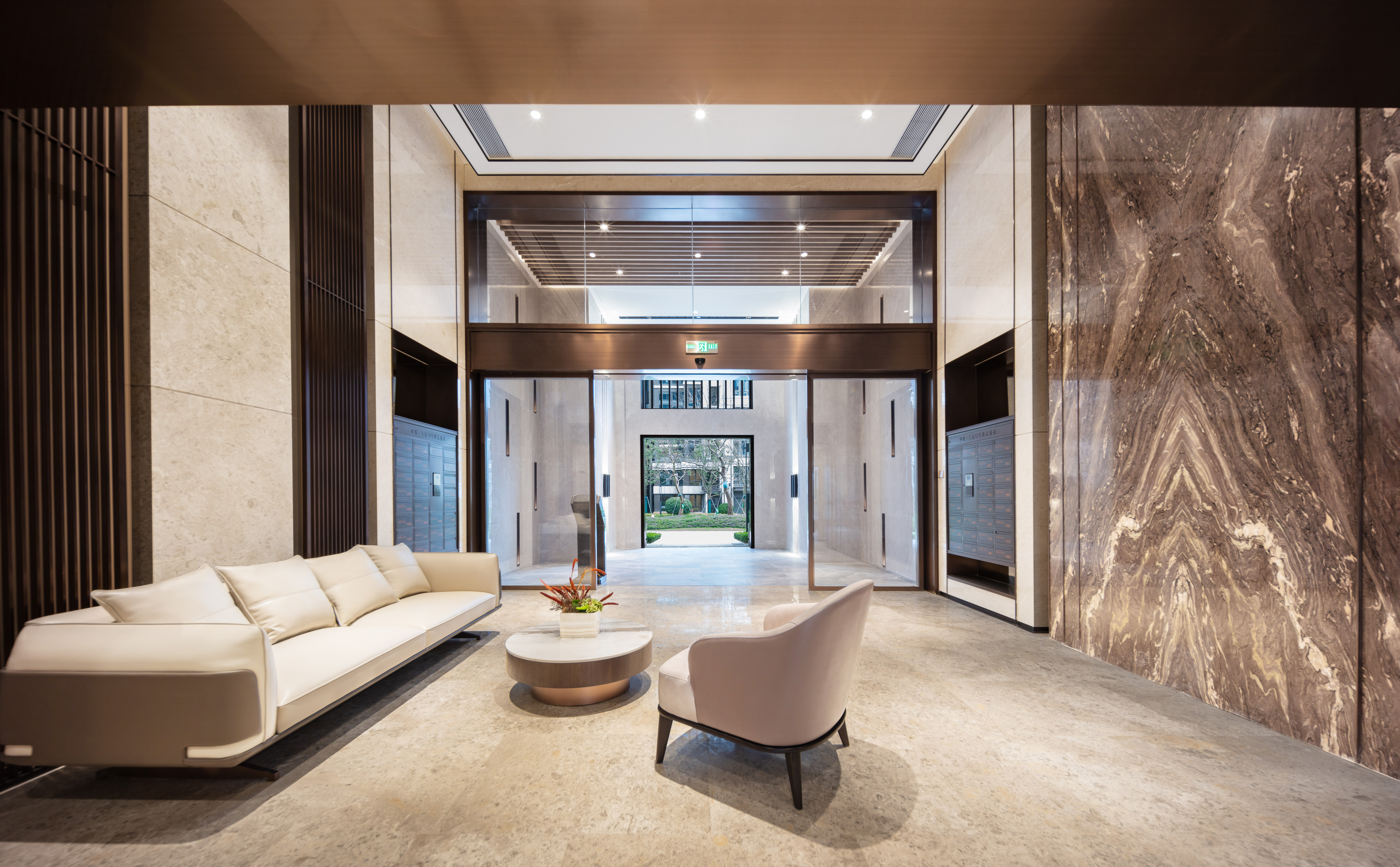 厦门中骏天禧地下大堂效果图6969上述中骏"酒店式公区"的五大系统