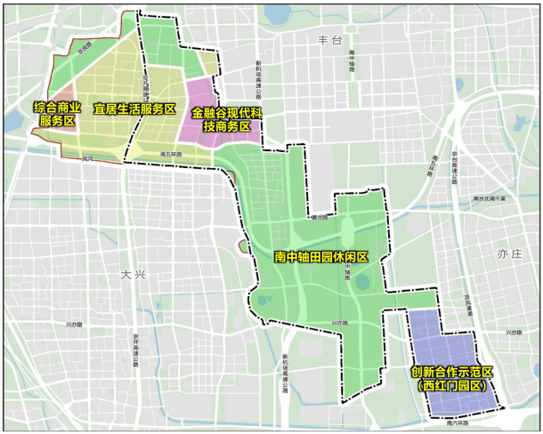 大兴西红门规划公示:规范房屋出租,建立八横十纵干线道路体系_中金