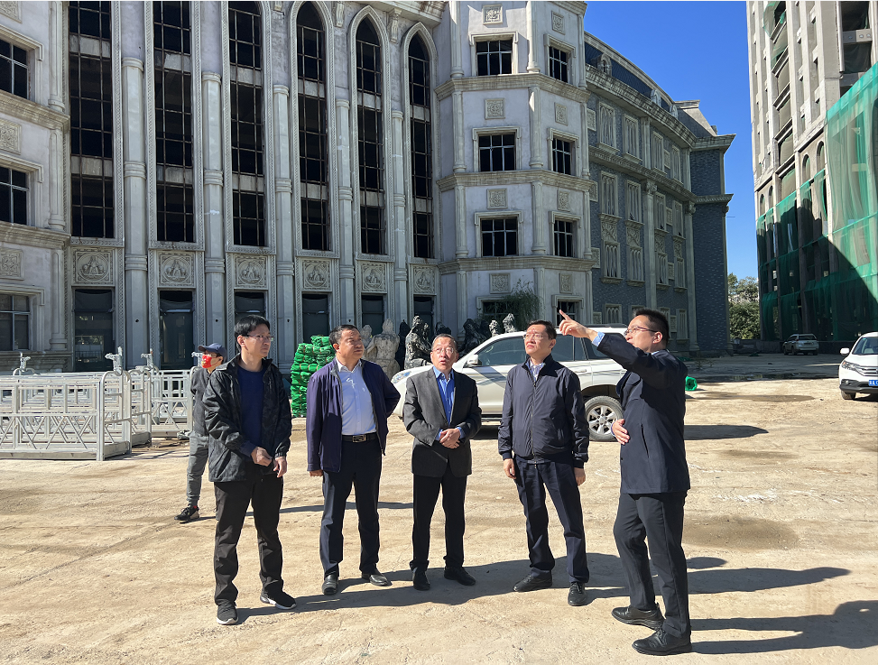 孙俊梅到所属住建集团建祥公司祥云国际项目及金昆仑公司雅郡小区项目