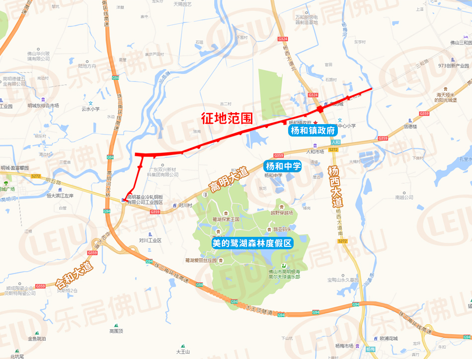 施工方敲定!高明连通佛山新机场的通道要动了 预计2024年交工