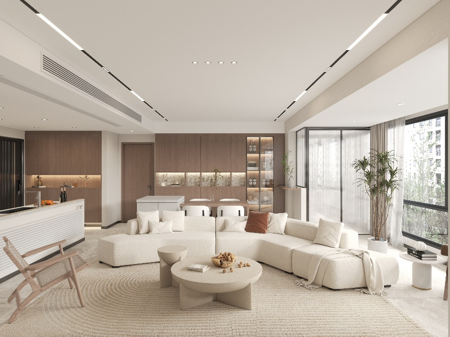 欧普照明全屋智能照明客厅场景