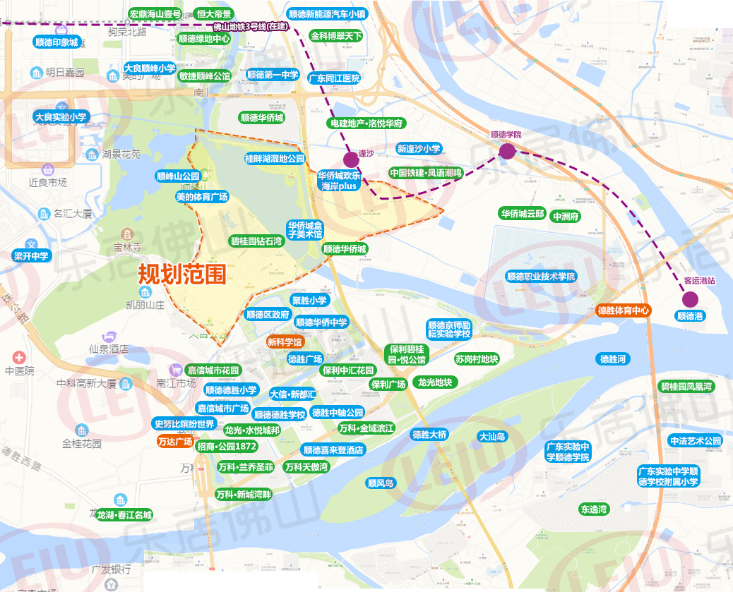 顺德欢乐海岸二期动工再造多项国内首个引入顶流ip联动顺峰山公园