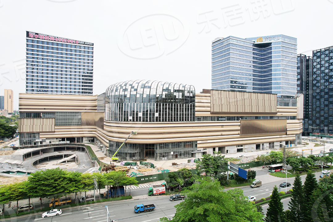 预计今年6月底开业佛山金铂中心02保利天