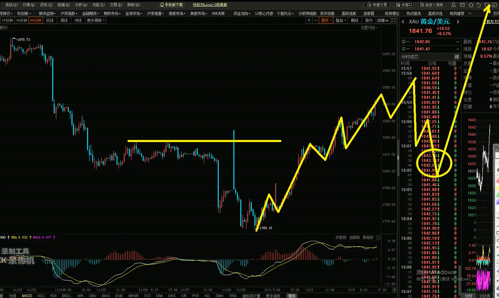 玄同波浪理论视频-2020.12.03黄金的大行情来了