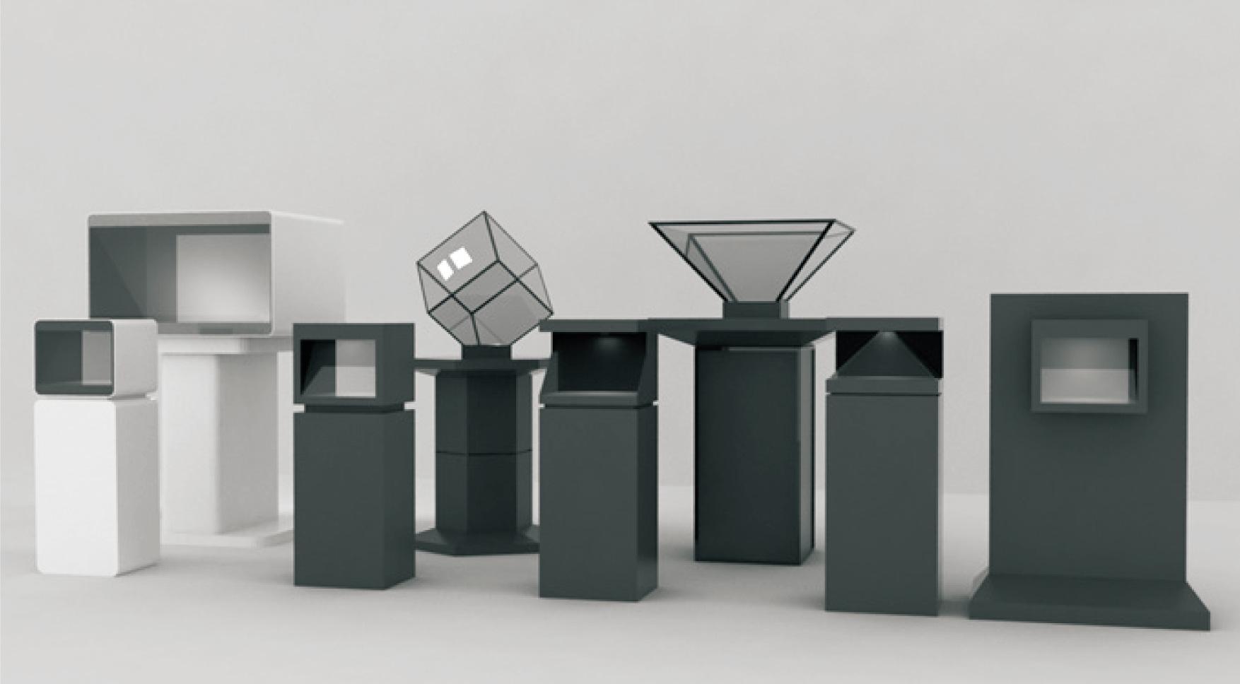 数字展厅的新媒体技术蚁利mr全息投影展示柜引领展厅新潮流