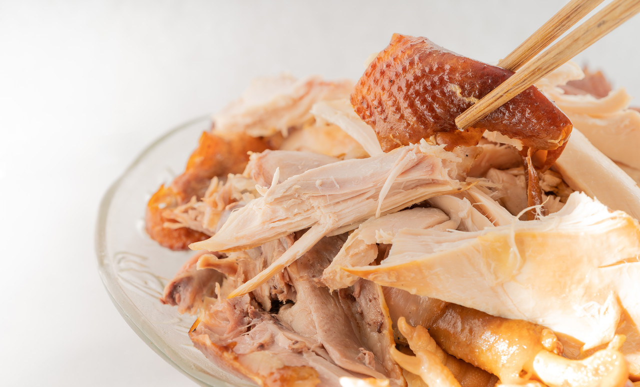 老字号德州扒鸡靠什么鸭口夺食