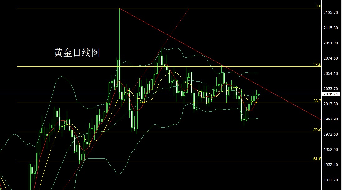 董镇元2月22日孕线纺锤待整理金银依旧做短空